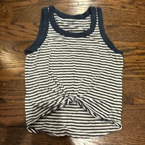 Madewell striped tank